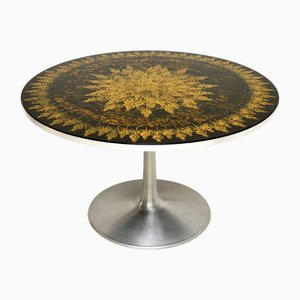 Mesa de comedor Mygge danesa vintage de Poul Cadovius and Bjorn Wiinblad para Cado, 1960