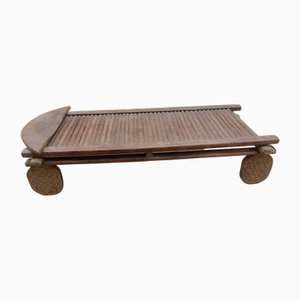 Wooden Pygmy Bed, Cameroon, 1960s