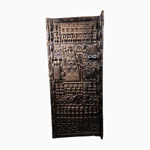 Carved Wooden Dogon Door, Mali, 1800s