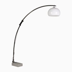 Vintage Floor Lamp in Aluminium and Metal, Italy, 1970s