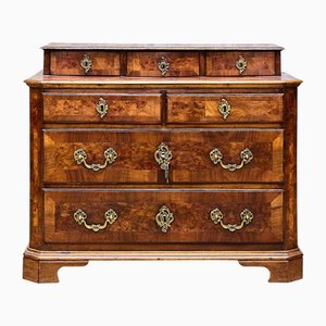 Vintage Catalan Wood Chest of Drawers, Spain, 1930s