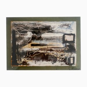Robert Mus, Sans titre 3, 1966, Techniques mixtes