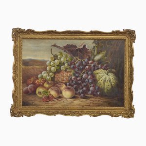 Thomas Hooper, Still Life, 1890s, Oil on Canvas, Framed
