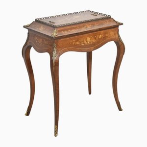 Inlaid Mahogany Jardinere Planter, 19th Century