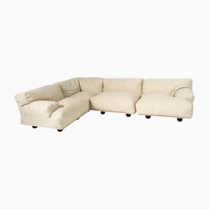 Sofá modular Fiandra Mid-Century atribuido a Vico Magistretti para Cassina, años 70