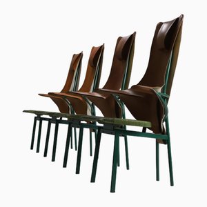 Regina Chairs by Paolo Deganello for Zanotta, 1991, Set of 4