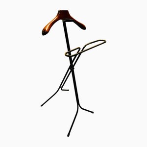 Brass and Iron Valet Stand, 1960s
