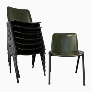 K Series Chairs by Lucci and Orlandini for Velca, 1960s, Set of 8