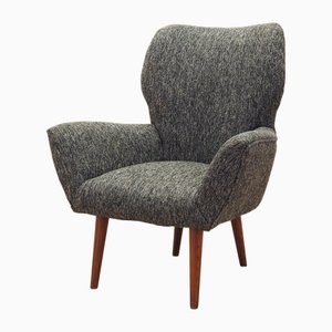 Italian Grey Armchair, 1970s