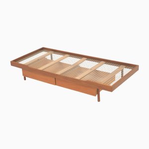 Dormeuse vintage in teak, anni '60