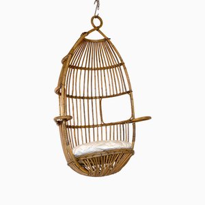Hanging Bamboo Armchair, 1970s