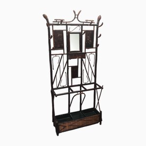 Japanese Style Standing Coat Rack, France, Early 1900s