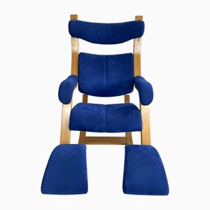 Gravity Chair attribuita a Peter Opsvik, anni '80