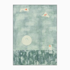 Elena Camacho, Galaxy, Acryl auf Papier