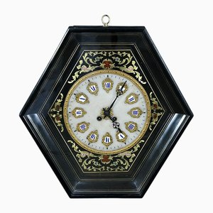 Napoleon III Oeil de Boeuf Wanduhr, Mitte des 19. Jahrhunderts