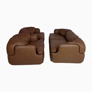 Vertrauliche Sessel und Sofa von Alberto Rosselli, 3er Set