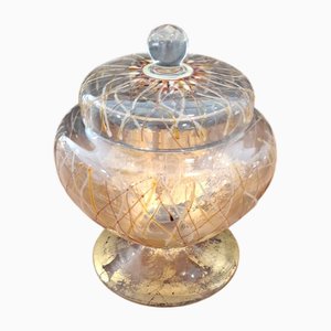 Italienische Glas Bonbonbox
