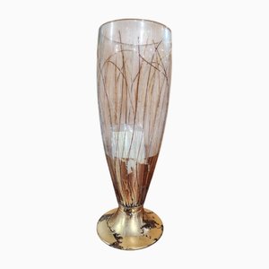 Vaso in vetro di G. Butteri, Italia