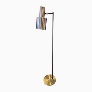 Studio Floor Lamp in Brass by Jo Hammerborg for Fog & Mørup, 1960s