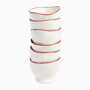 Basic Set aus Glas von Constanza Cecchetto, 6 . Set