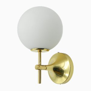 Wandlampe aus Messing von ER Nele für Temde, Schweiz