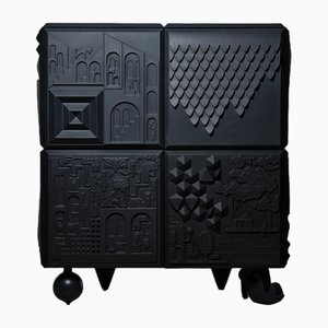 Black Tout Va Bien Cabinet by Antoine Et Manuel for BD Barcelona