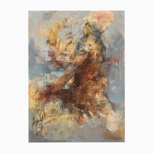 Michal Bajsarowicz, Nude, 2025, Acrylic on Canvas