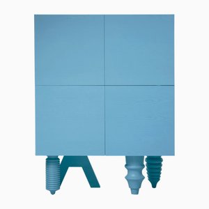 Blue 1x1 Multileg Cabinet by Jaime Hayon for BD Barcelona