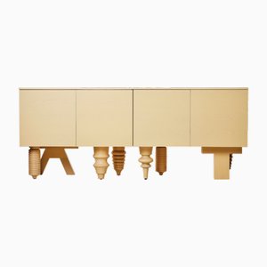 Yellow 2m Multileg Cabinet by Jaime Hayon for BD Barcelona