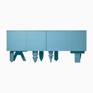 Blue 2m Multileg Cabinet by Jaime Hayon for BD Barcelona