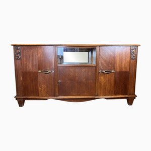Large Art Deco Sideboard in Oak, 1930s