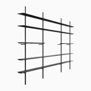 Black Hypostyla System 6 by Oscar Tusquets & Lluis Clotet for BD Barcelona