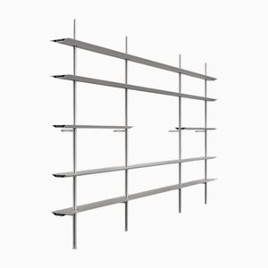 Hypostila System 6 argento di Oscar Tusquets & Lluis Clotet per BD Barcelona