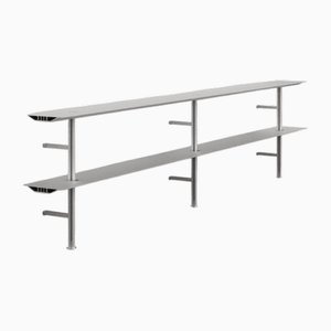 Silver Hypostyla System 4 by Oscar Tusquets & Lluis Clotet for BD Barcelona