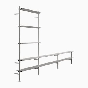 Silver Hypostyla System 5 by Oscar Tusquets & Lluis Clotet for BD Barcelona
