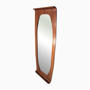 Miroir en Bois Courbé par Campo e Graffi, 1960s