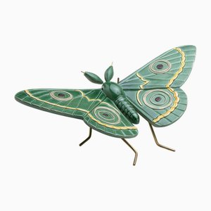 Peacock Butterfly in Green by Mambo Unlimited Ideas