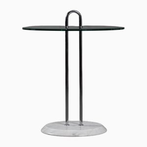 Vintage Round Side Table by Vico Magistretti for Cattelan, 1980s