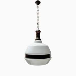 Grande Suspension Arts & Crafts dans le style de Peter Behrens, 1900s