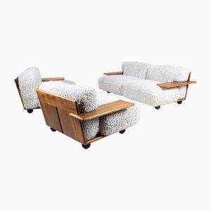 Pianura Sofa Modules by Mario Bellini for Cassina, 1970s, Set of 4