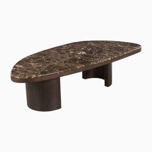 Malgage Low Table with Marble Top by Fabian Pellegrinet Conte
