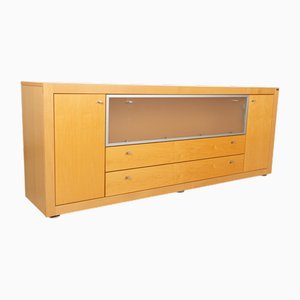 Xelo Sideboard in Wood and Glass from Hülsta