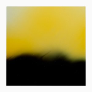 Ugne Pouwell, Yellow and Black Color Field Abstract, 2024, Photographie