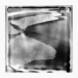 Frozen Beach #4 - Photographie de paysage analogique en noir et blanc 2022
