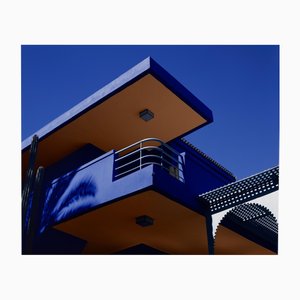 Jardin Majorelle - Fotografia di architettura a colori analogica in Marocco 2022