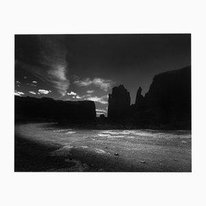 Obsidian Desert. - Black and White Landscape Photography, Limited Edition of 5 2023