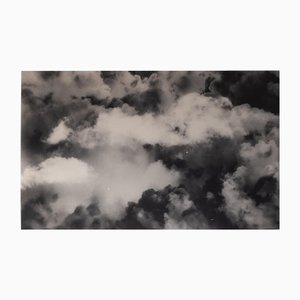 Undercurrents - Fotografía abstracta del cielo sobre lienzo de algodón, edición limitada de 5 2024