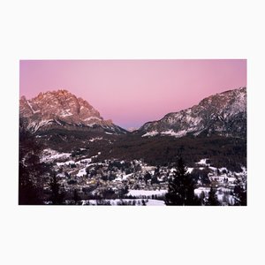 Cortina Dampezzo - Sunset Color Mountain Photography, Édition Limitée de 5. 2022