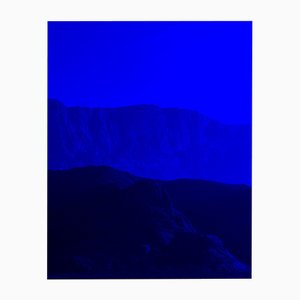 Ultramarine Hills - Abstract Blue Desert Dunes, Limited Edition 10 of 20 2016
