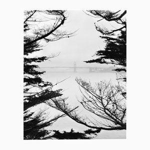 Golden Gate Bridge Lands End - Black and White Landscape Art Photography 2023